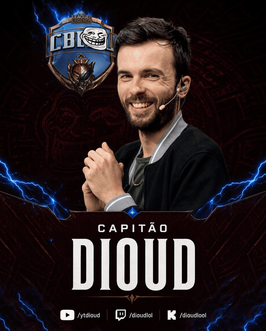 Card do capitão Dioud