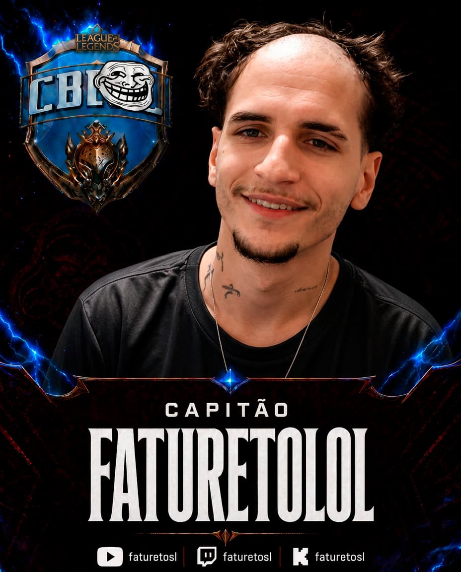 Card do capitão Fatureto