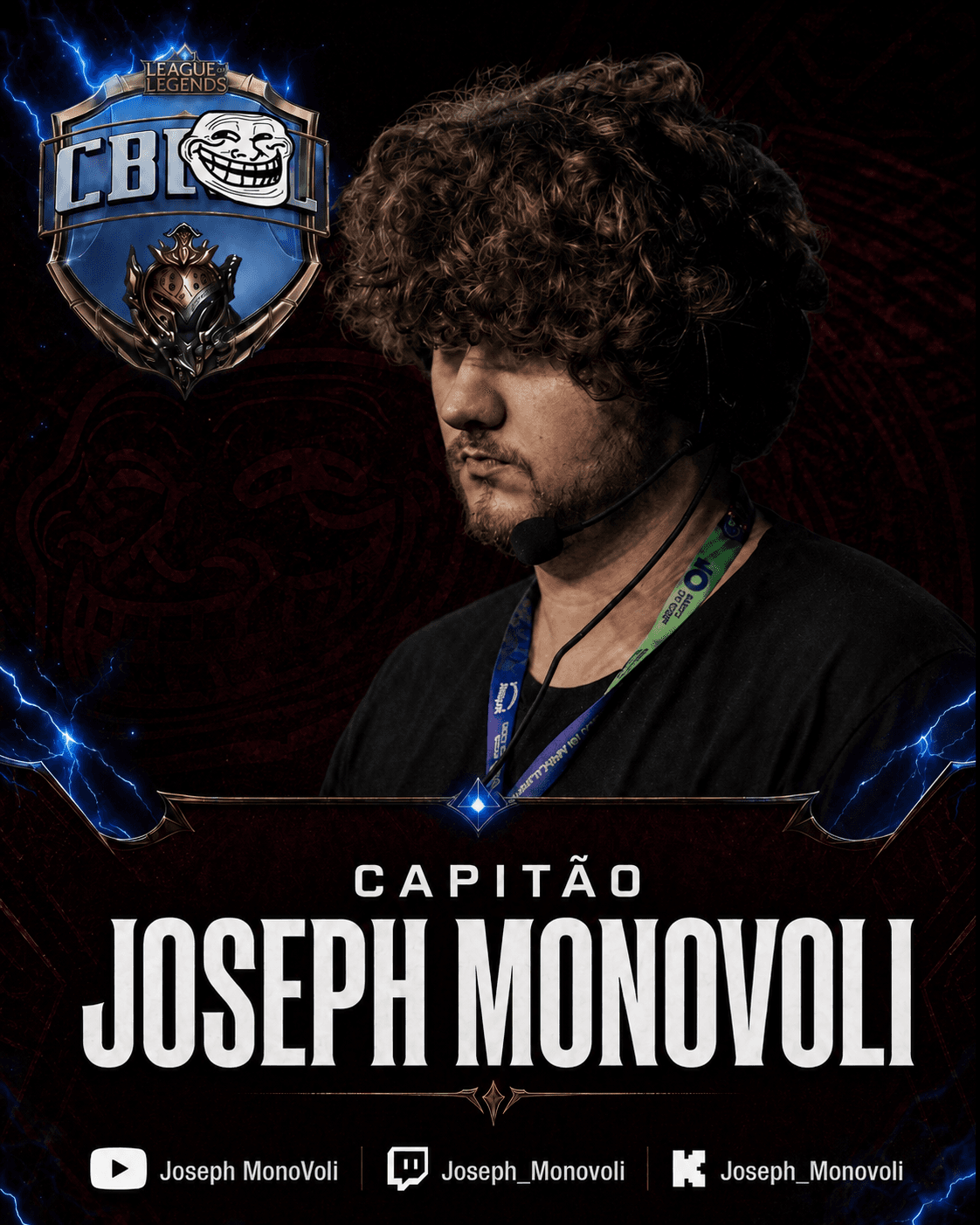 Card do capitão Joseph Monovoli