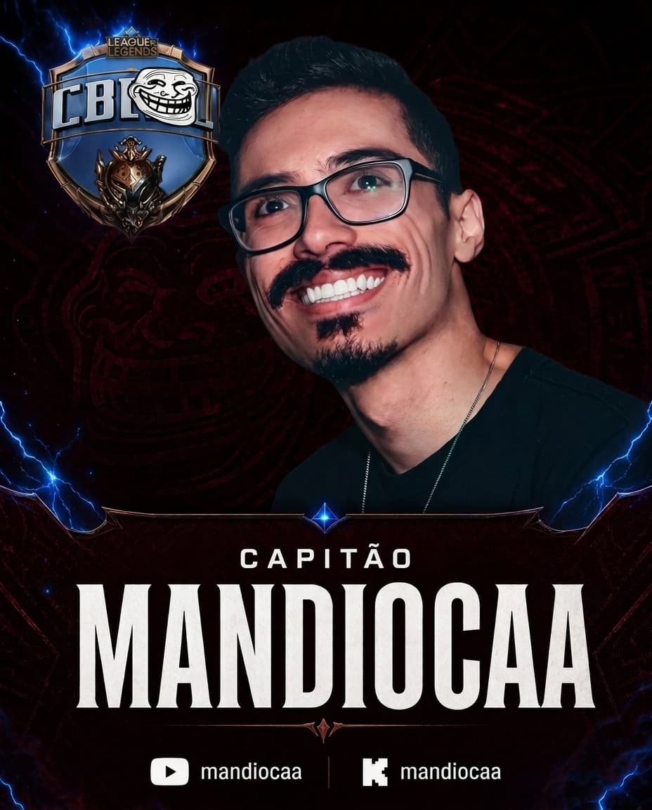 Card do capitão Mandiocaa