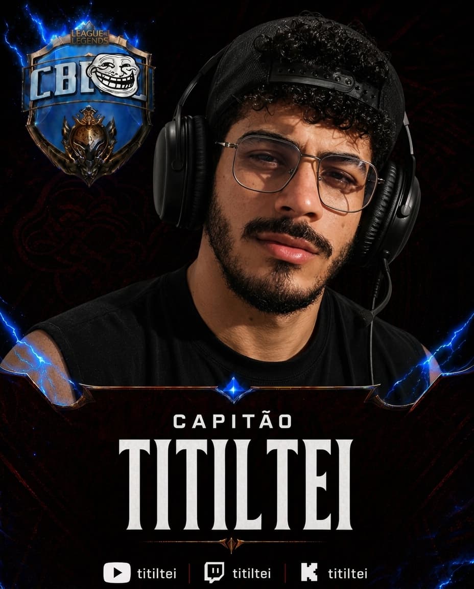 Card do capitão Titiltei